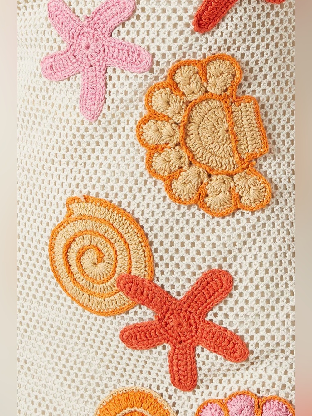 The Wolf Gang Enzo Mini Dress | Sea Shell Crochet NEW - Picture 10 of 16